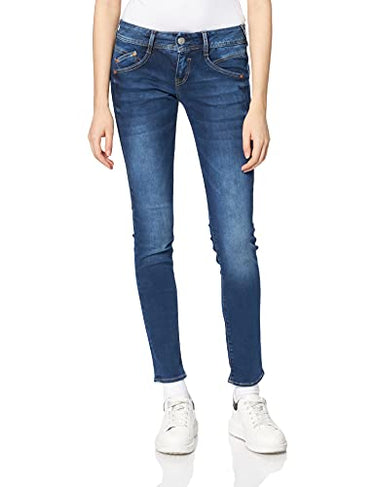 Herrlicher Women's Gila Slim Reused Denim Jeans, Winx 030, W26/L32 on Sale